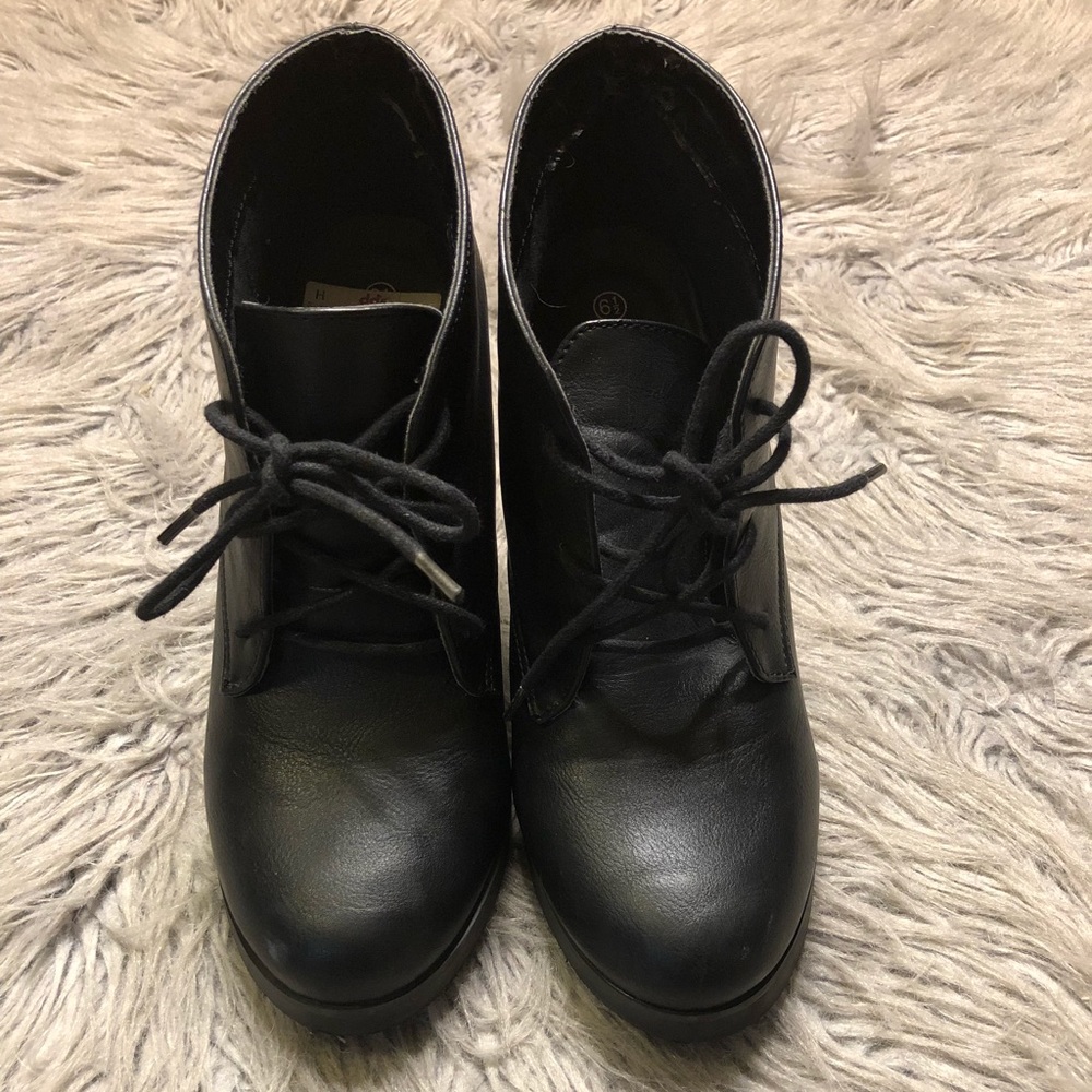 Black booties